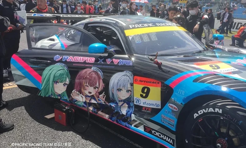 PACIFIC RACING TEAMのレーシングカー